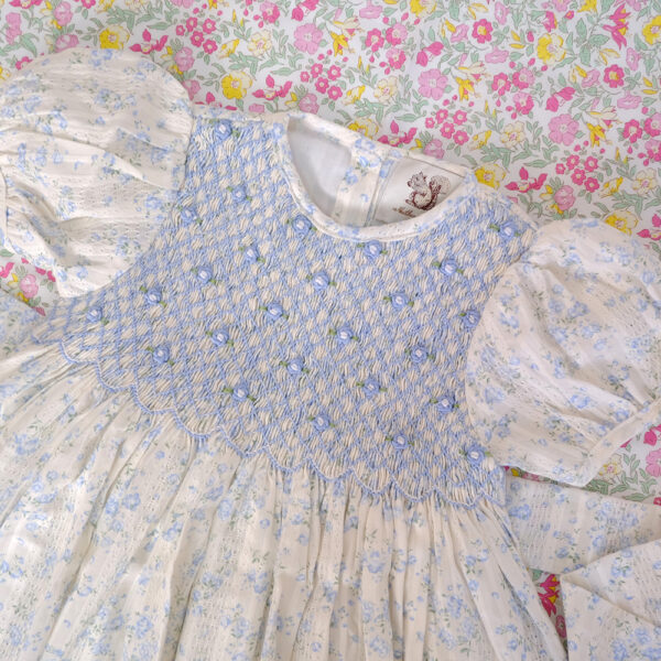 Camellia Dress (Pink/Blue) - Image 7