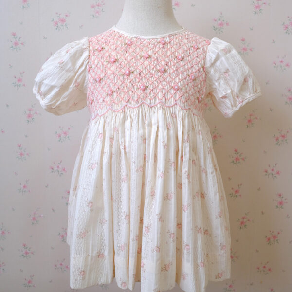Camellia Dress (Pink/Blue) - Image 5