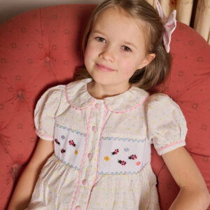 Meadow Ladybird-Butterfly Dress