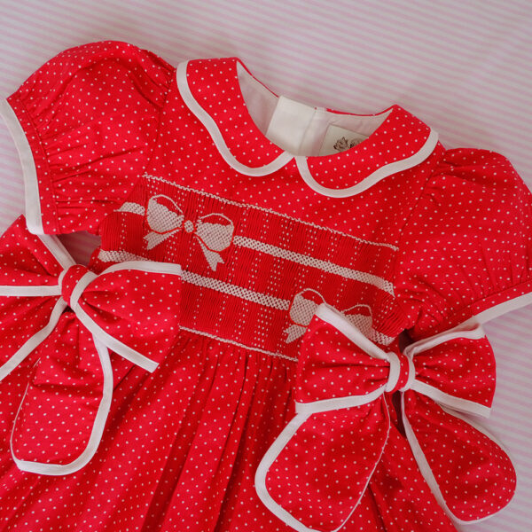 Beau Dress (Red/Blue) - Image 8