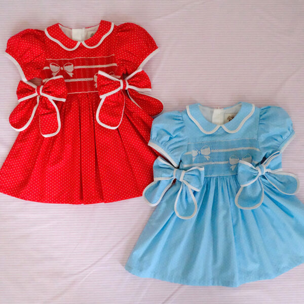 Beau Dress (Red/Blue) - Image 6