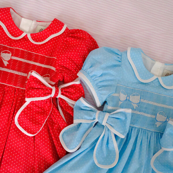 Beau Dress (Red/Blue) - Image 2